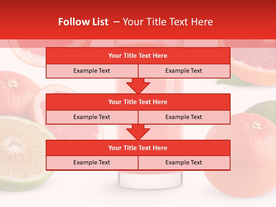 Beautiful Ripe Juicy PowerPoint Template
