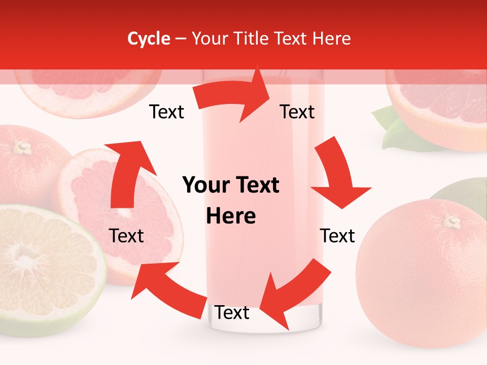 Beautiful Ripe Juicy PowerPoint Template
