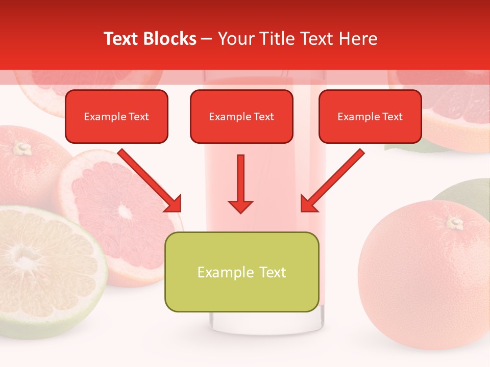 Beautiful Ripe Juicy PowerPoint Template