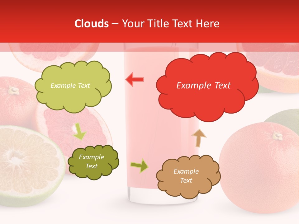 Beautiful Ripe Juicy PowerPoint Template