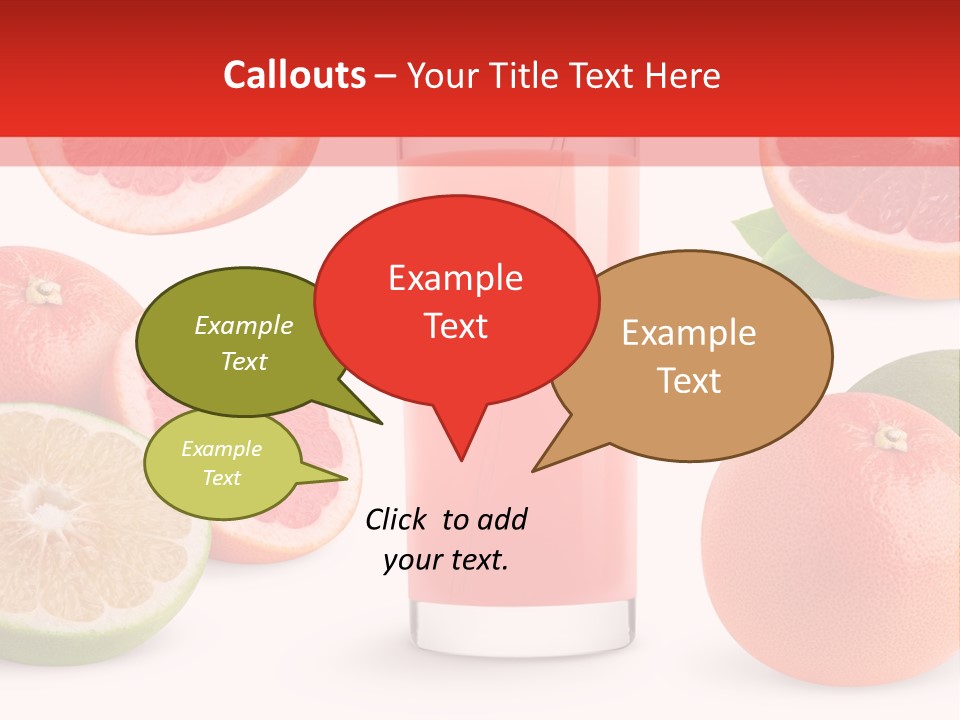 Beautiful Ripe Juicy PowerPoint Template