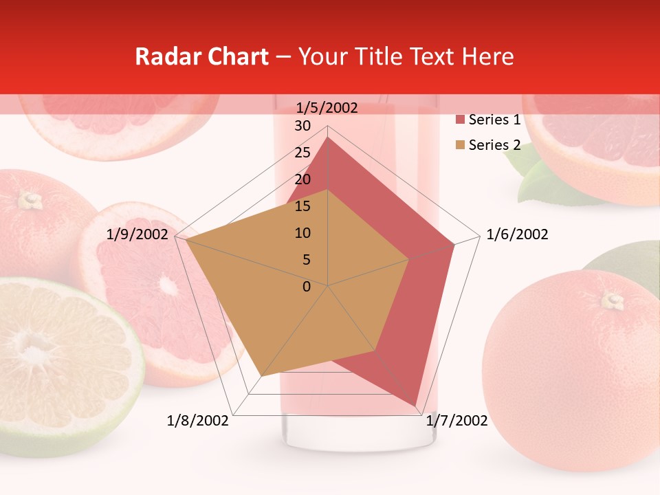 Beautiful Ripe Juicy PowerPoint Template