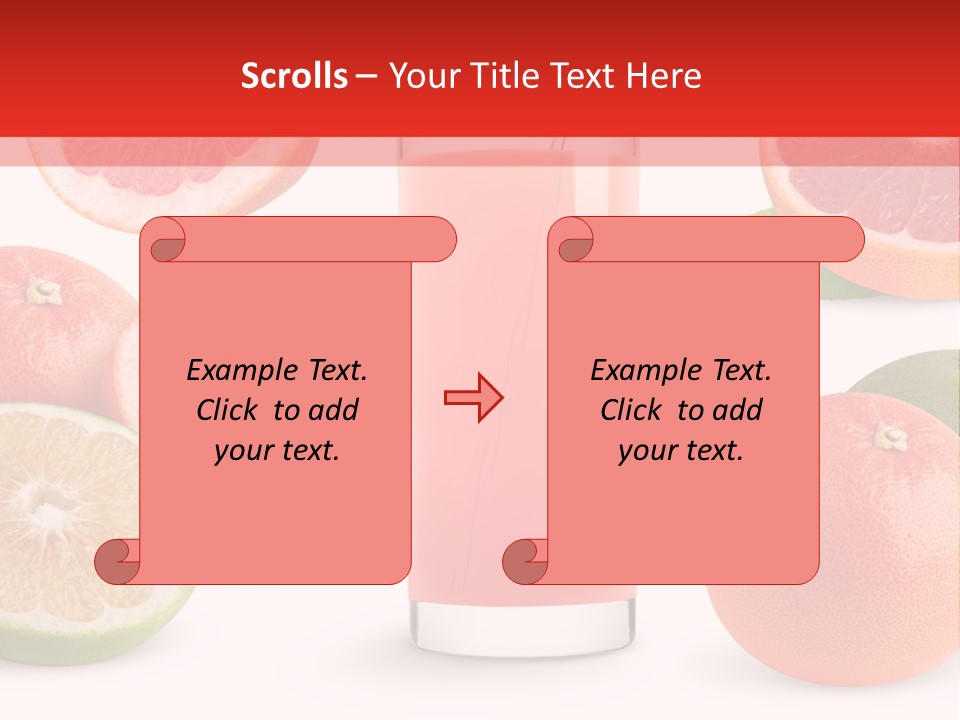 Beautiful Ripe Juicy PowerPoint Template
