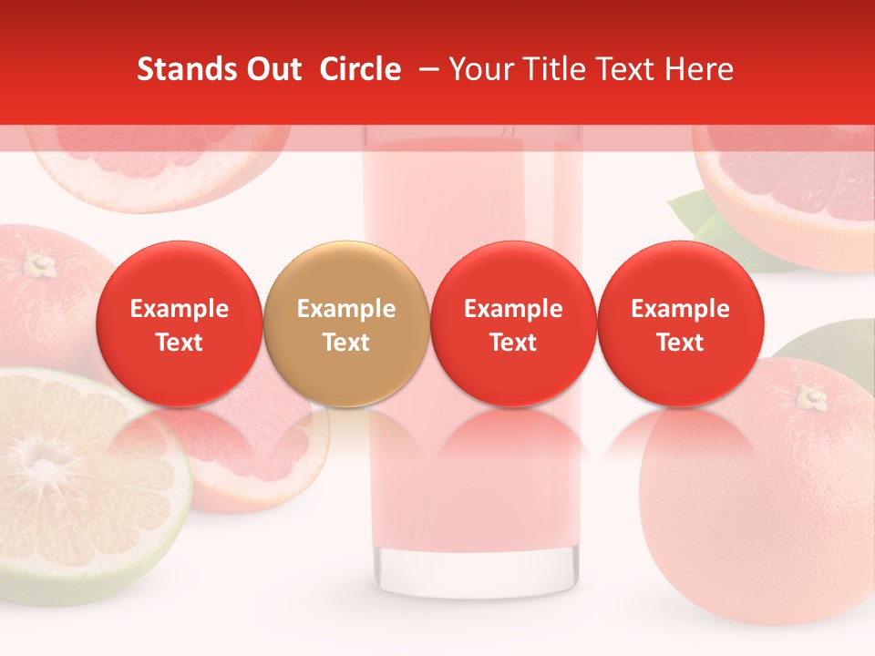 Beautiful Ripe Juicy PowerPoint Template