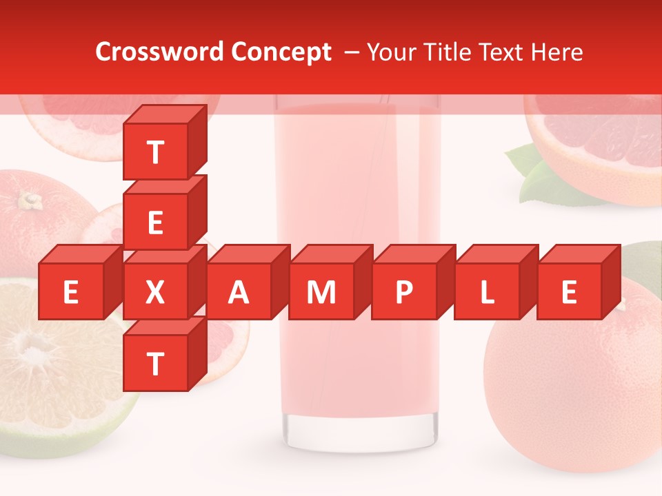 Beautiful Ripe Juicy PowerPoint Template