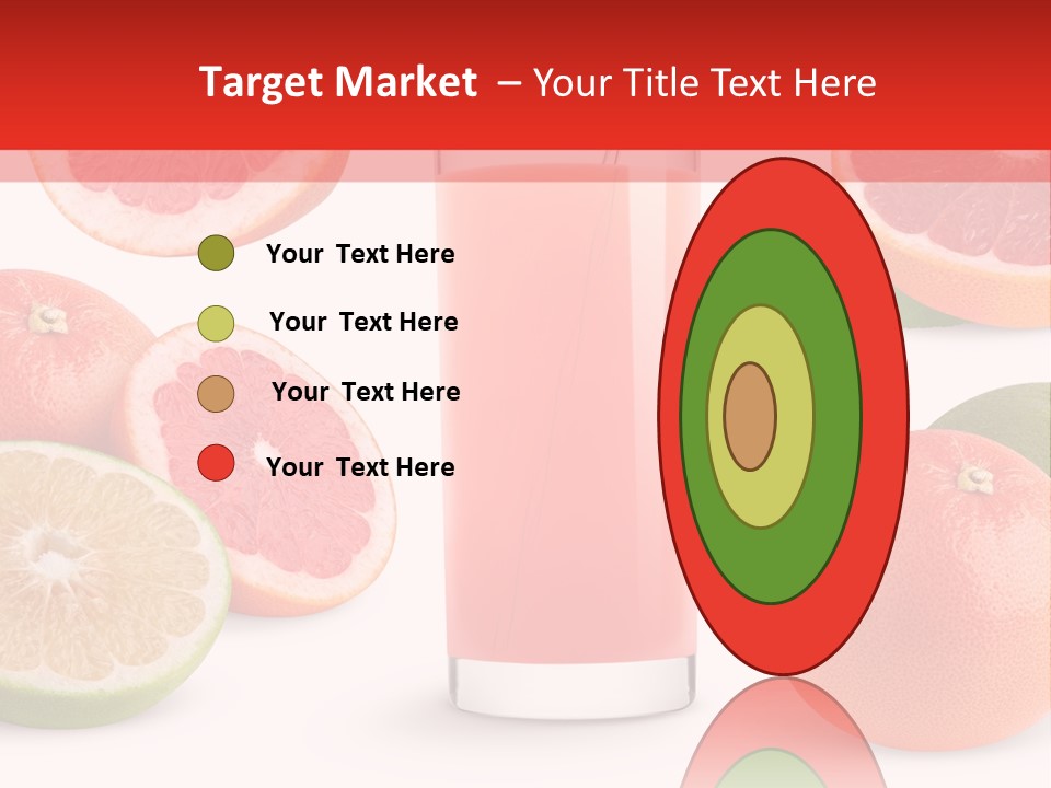 Beautiful Ripe Juicy PowerPoint Template
