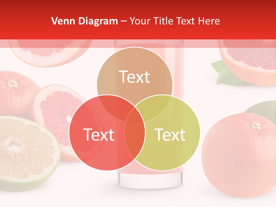 Beautiful Ripe Juicy PowerPoint Template