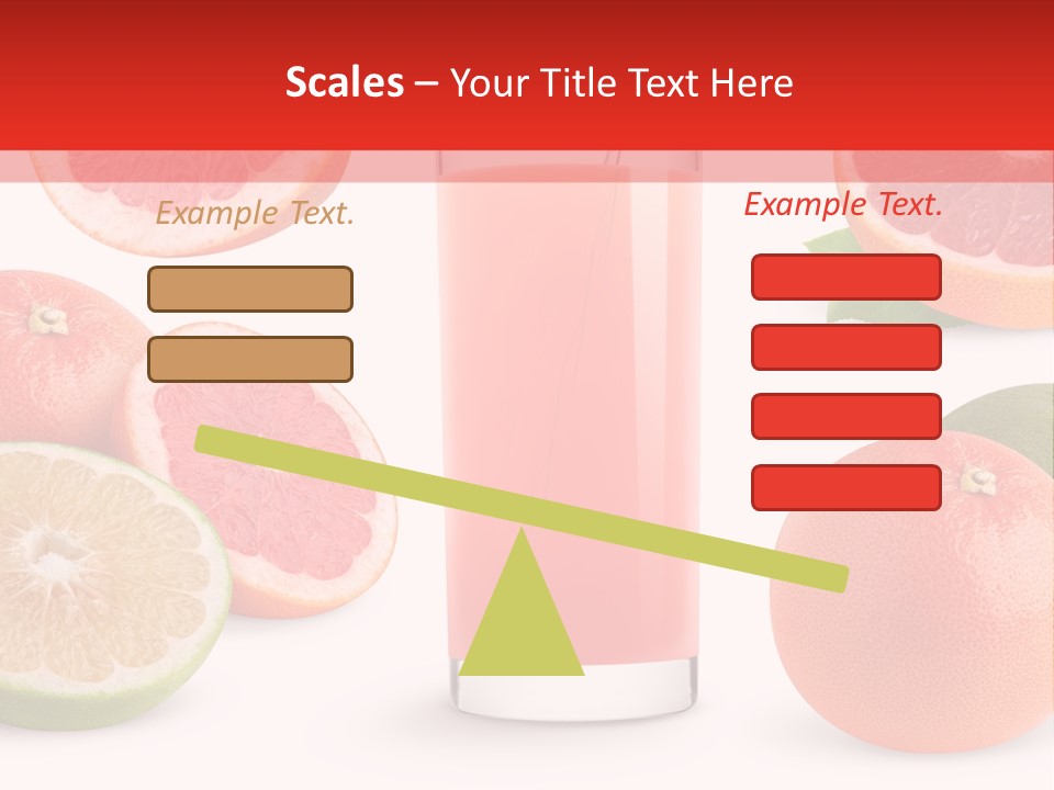 Beautiful Ripe Juicy PowerPoint Template