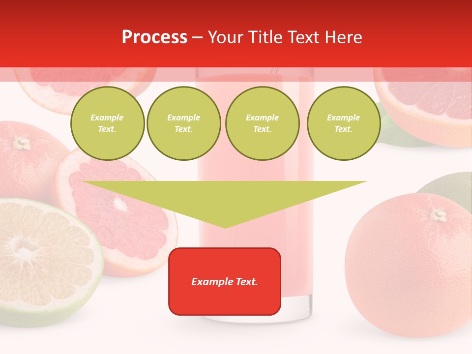 Beautiful Ripe Juicy PowerPoint Template