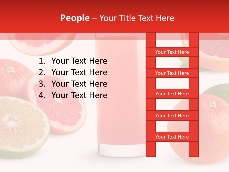 Beautiful Ripe Juicy PowerPoint Template