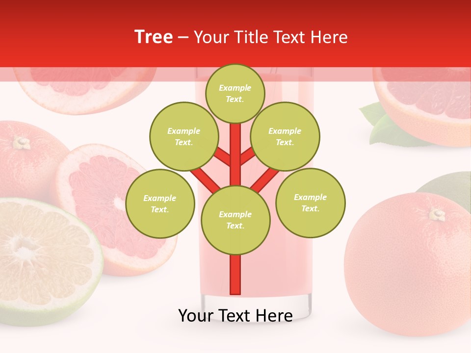 Beautiful Ripe Juicy PowerPoint Template
