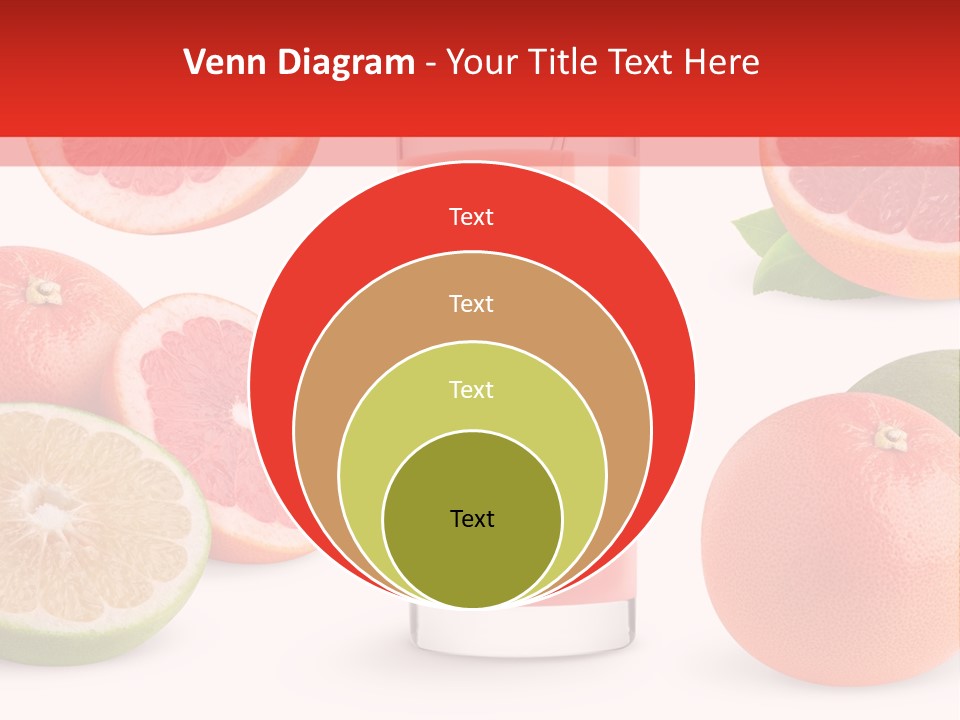 Beautiful Ripe Juicy PowerPoint Template