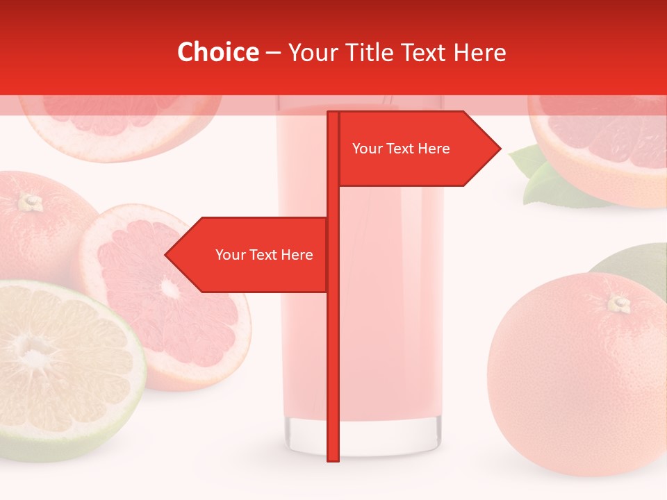 Beautiful Ripe Juicy PowerPoint Template