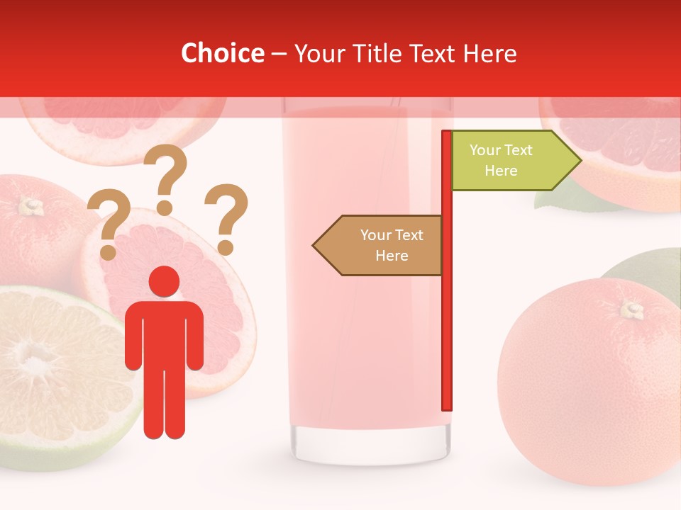 Beautiful Ripe Juicy PowerPoint Template