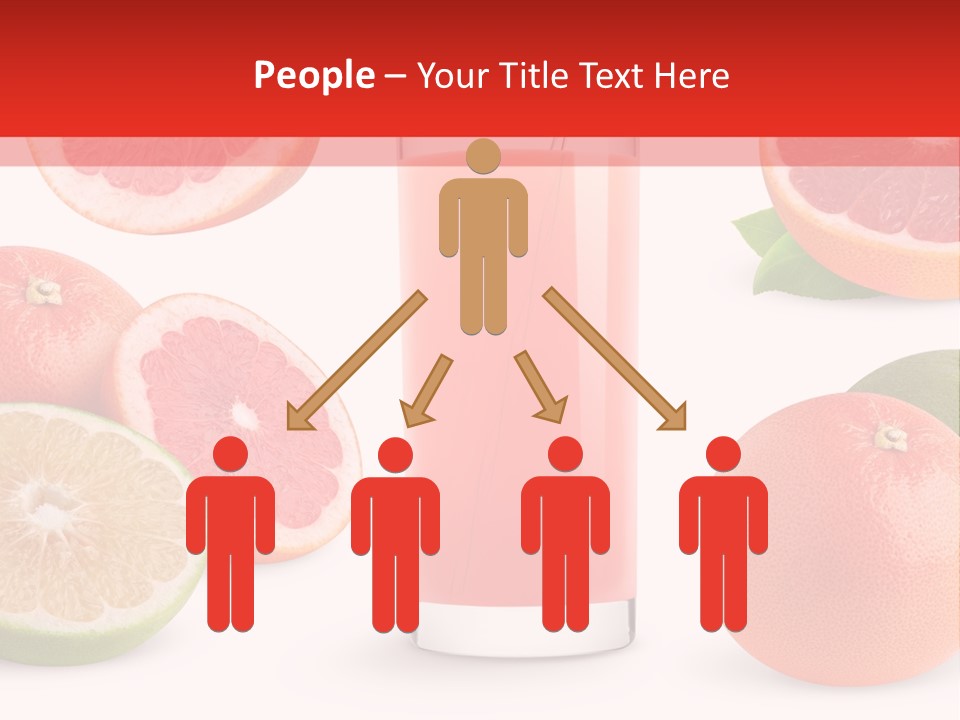 Beautiful Ripe Juicy PowerPoint Template