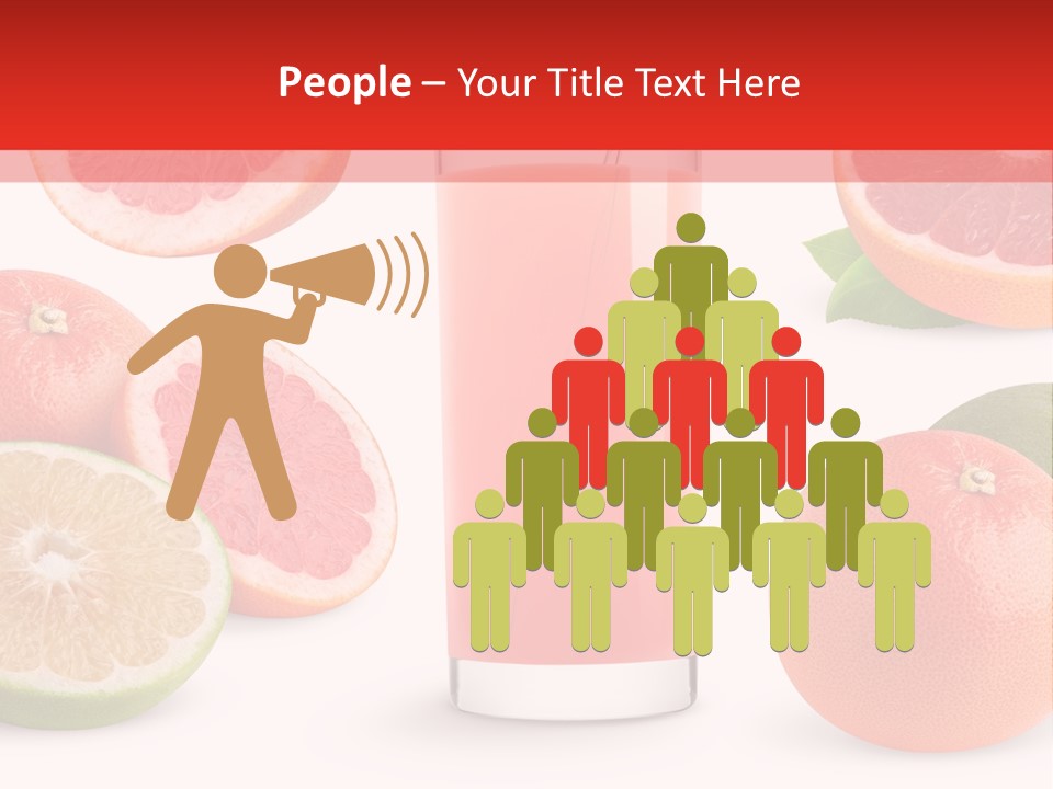 Beautiful Ripe Juicy PowerPoint Template