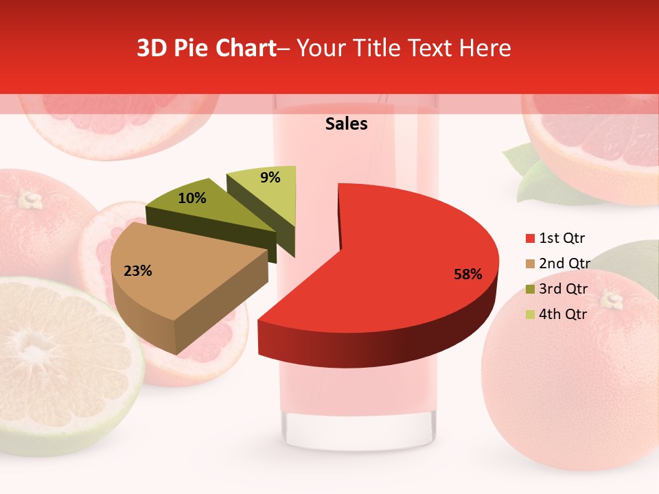 Beautiful Ripe Juicy PowerPoint Template