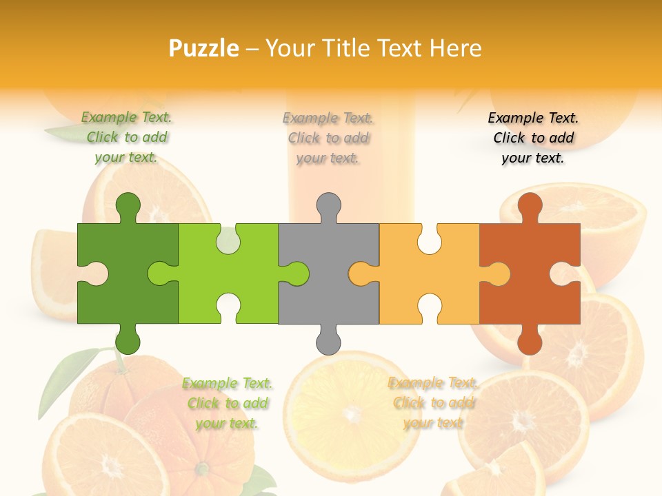 Ripe Healthy Half PowerPoint Template