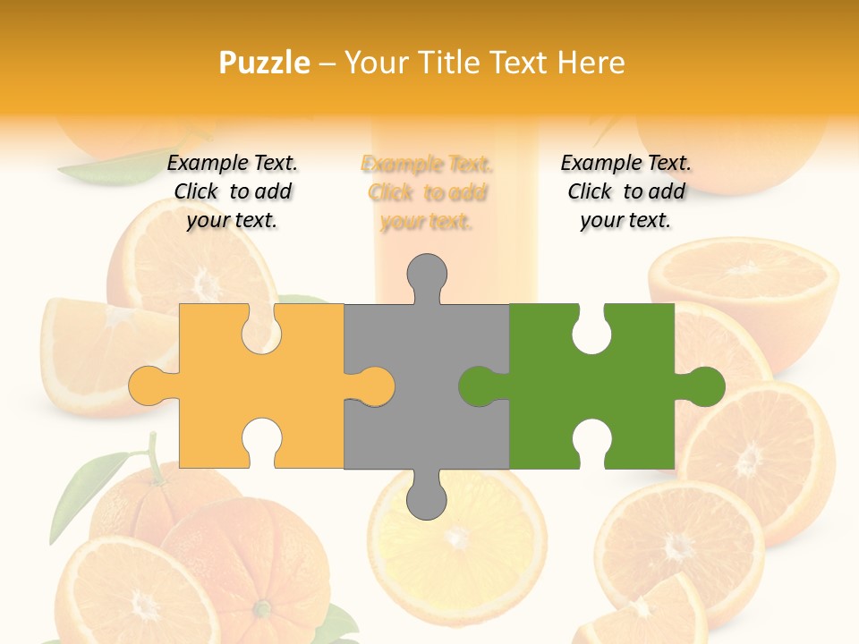 Ripe Healthy Half PowerPoint Template