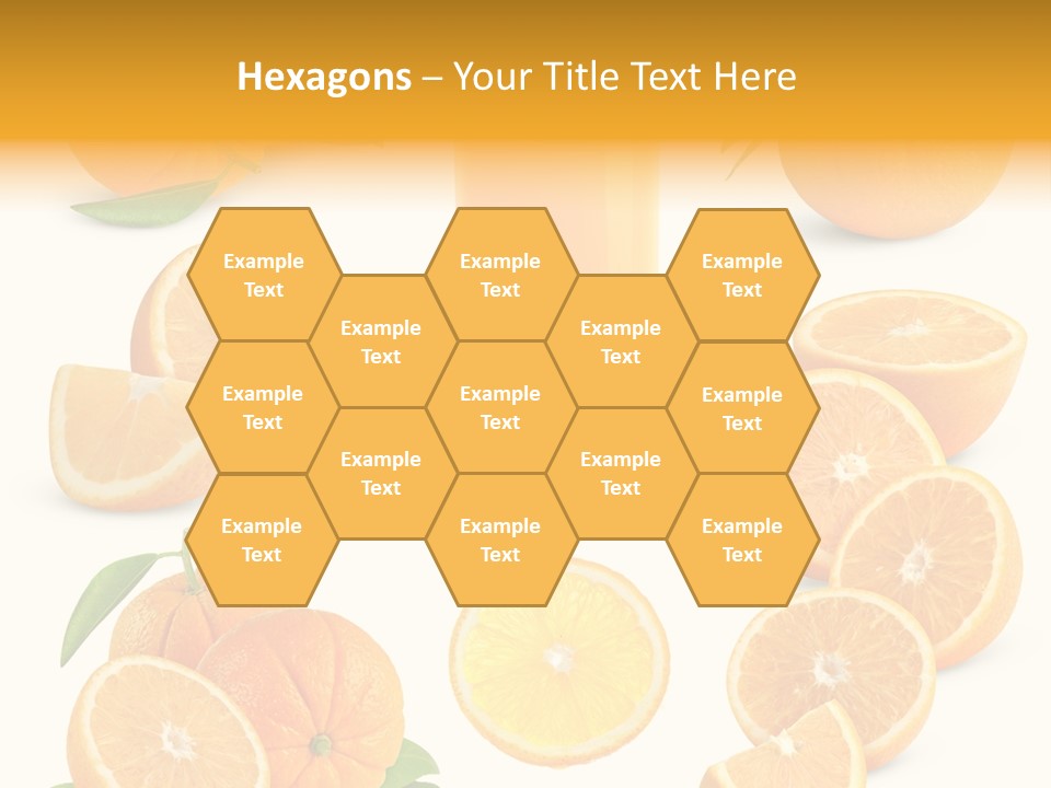 Ripe Healthy Half PowerPoint Template