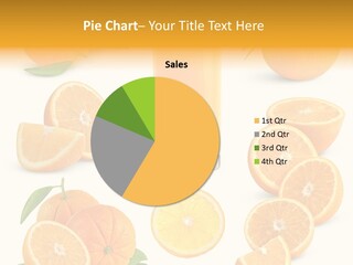 Ripe Healthy Half PowerPoint Template