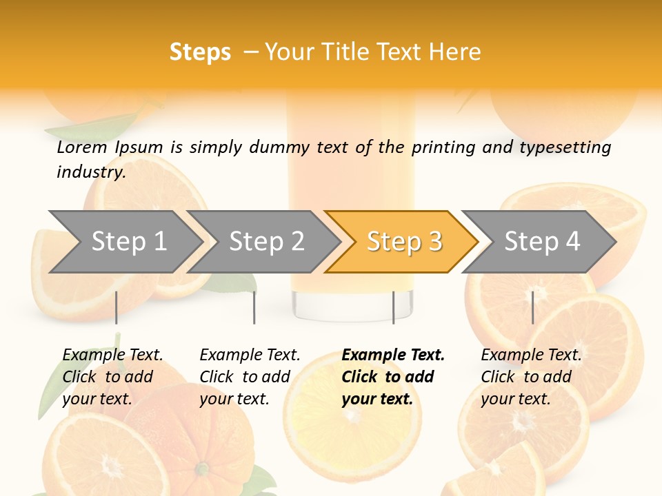 Ripe Healthy Half PowerPoint Template