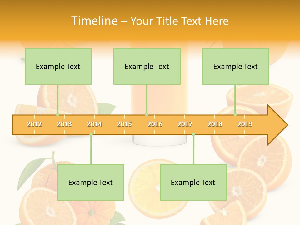 Ripe Healthy Half PowerPoint Template