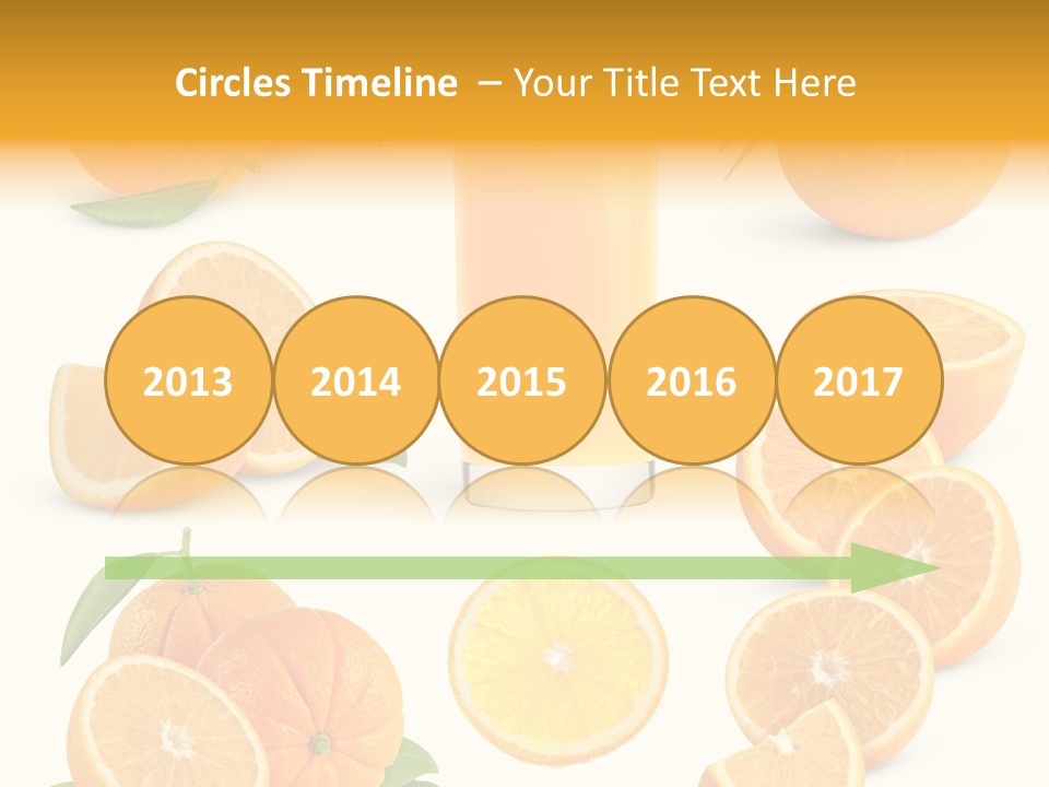 Ripe Healthy Half PowerPoint Template