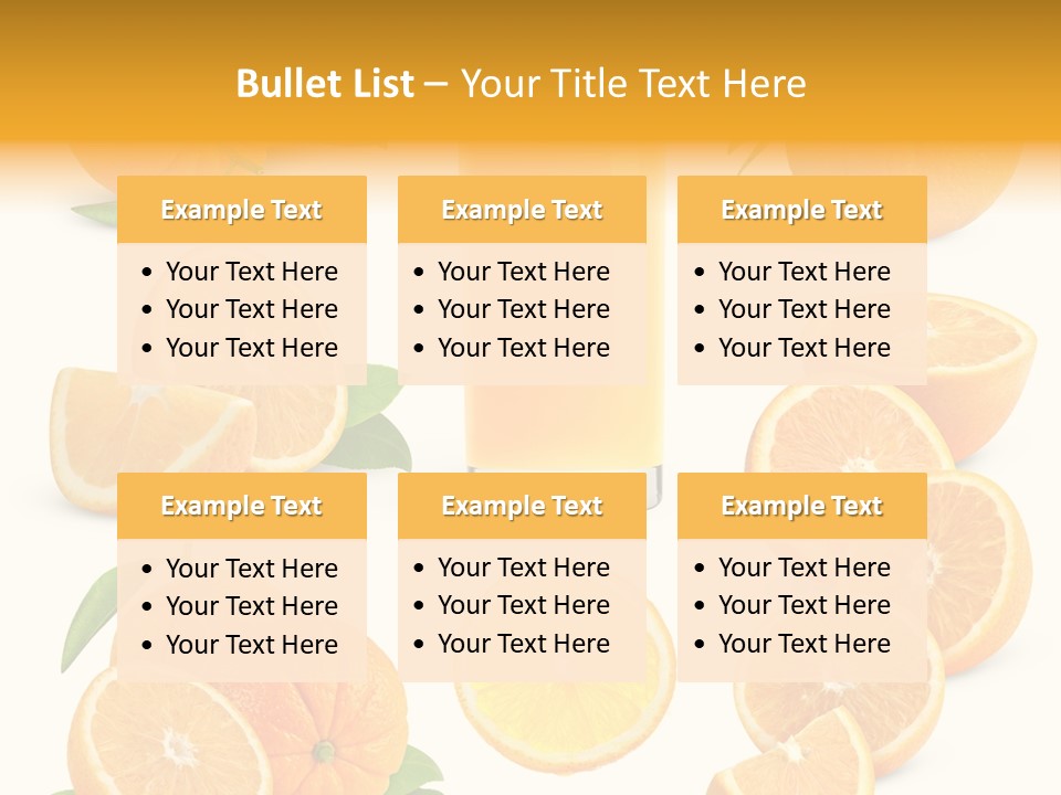 Ripe Healthy Half PowerPoint Template