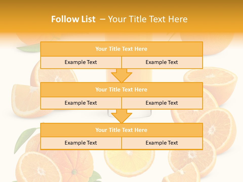 Ripe Healthy Half PowerPoint Template