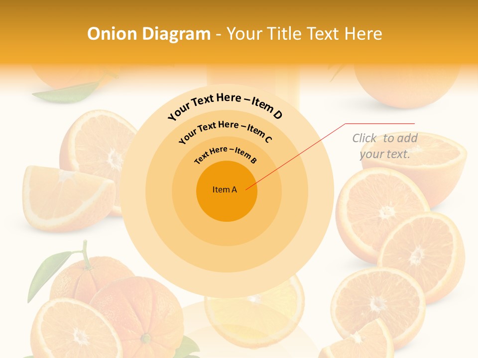 Ripe Healthy Half PowerPoint Template