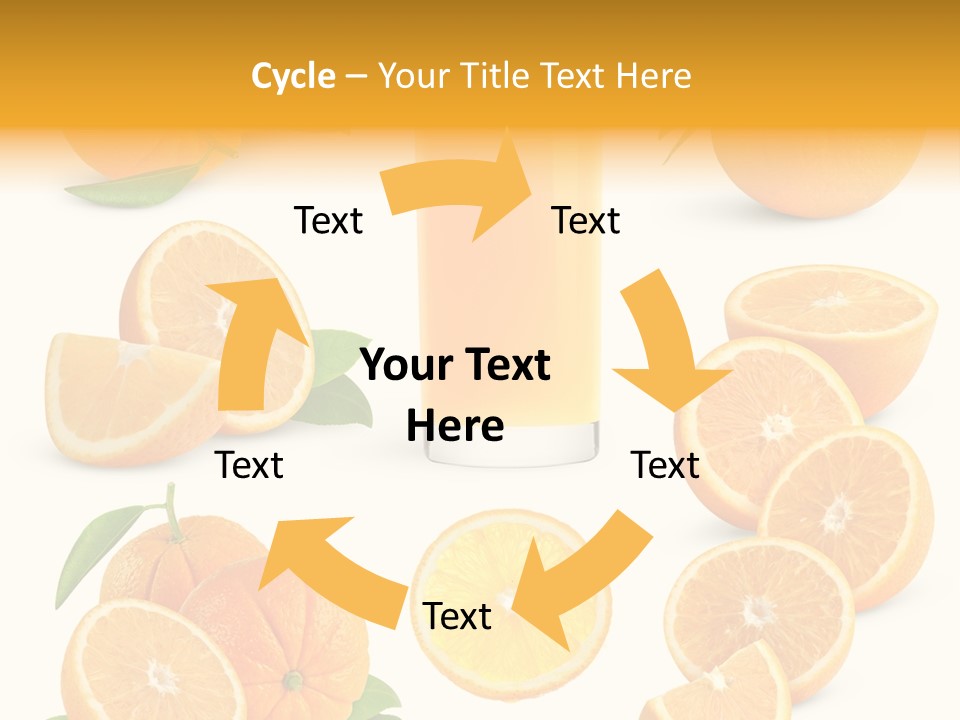 Ripe Healthy Half PowerPoint Template