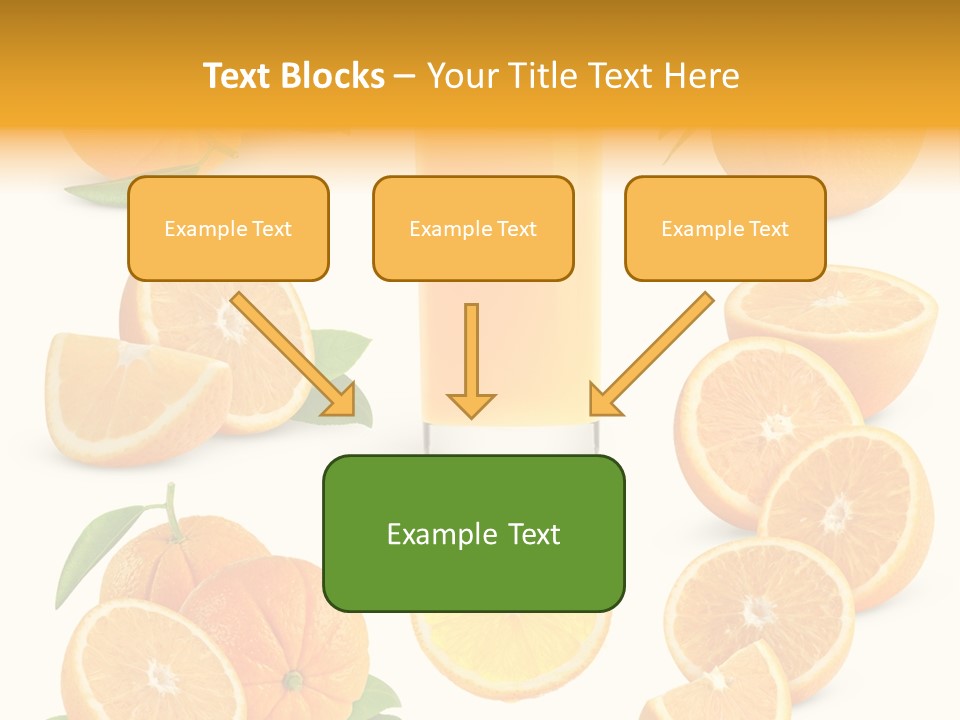 Ripe Healthy Half PowerPoint Template