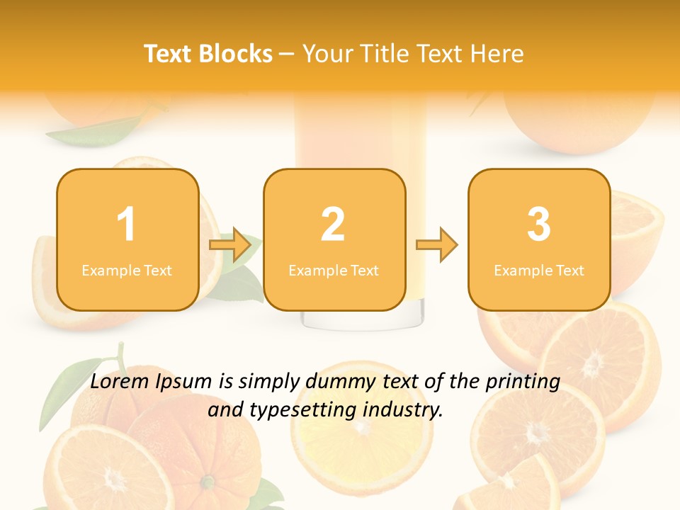 Ripe Healthy Half PowerPoint Template