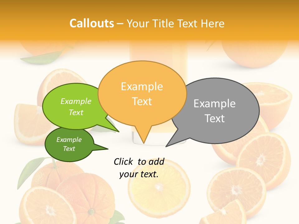 Ripe Healthy Half PowerPoint Template