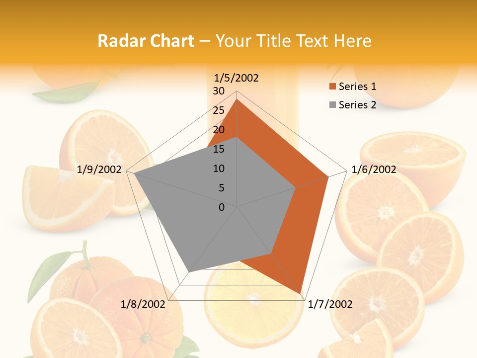 Ripe Healthy Half PowerPoint Template