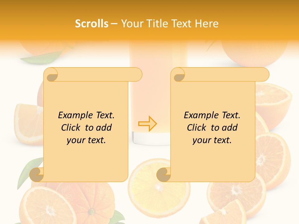Ripe Healthy Half PowerPoint Template