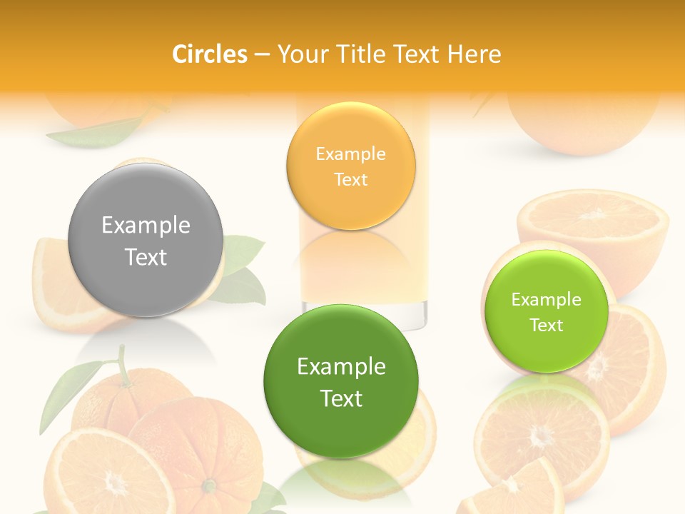Ripe Healthy Half PowerPoint Template
