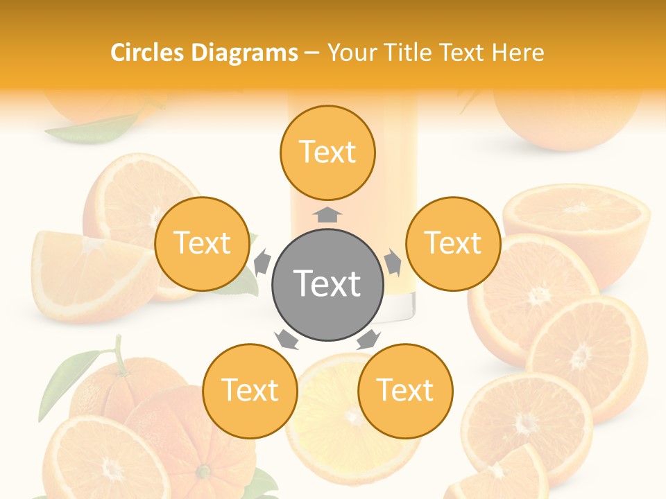 Ripe Healthy Half PowerPoint Template