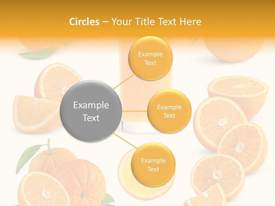 Ripe Healthy Half PowerPoint Template