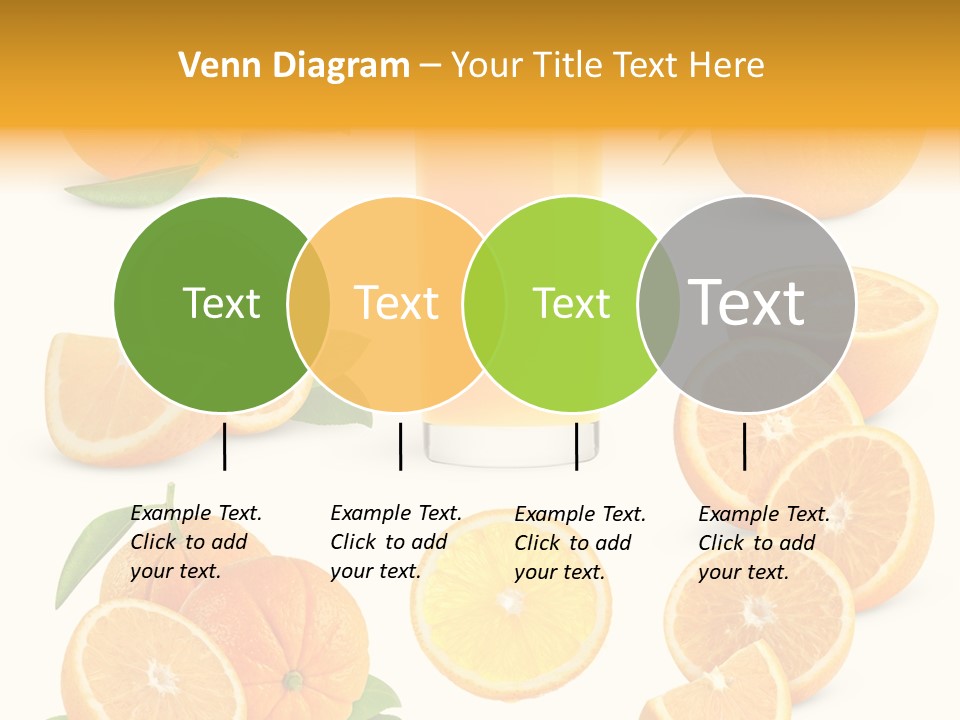 Ripe Healthy Half PowerPoint Template