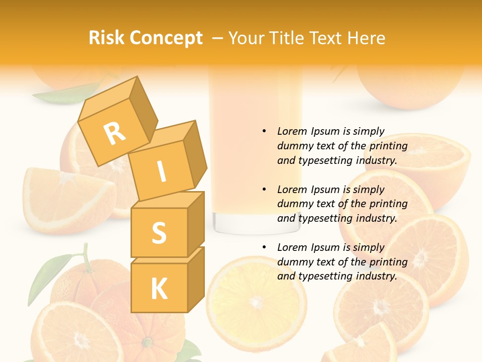 Ripe Healthy Half PowerPoint Template