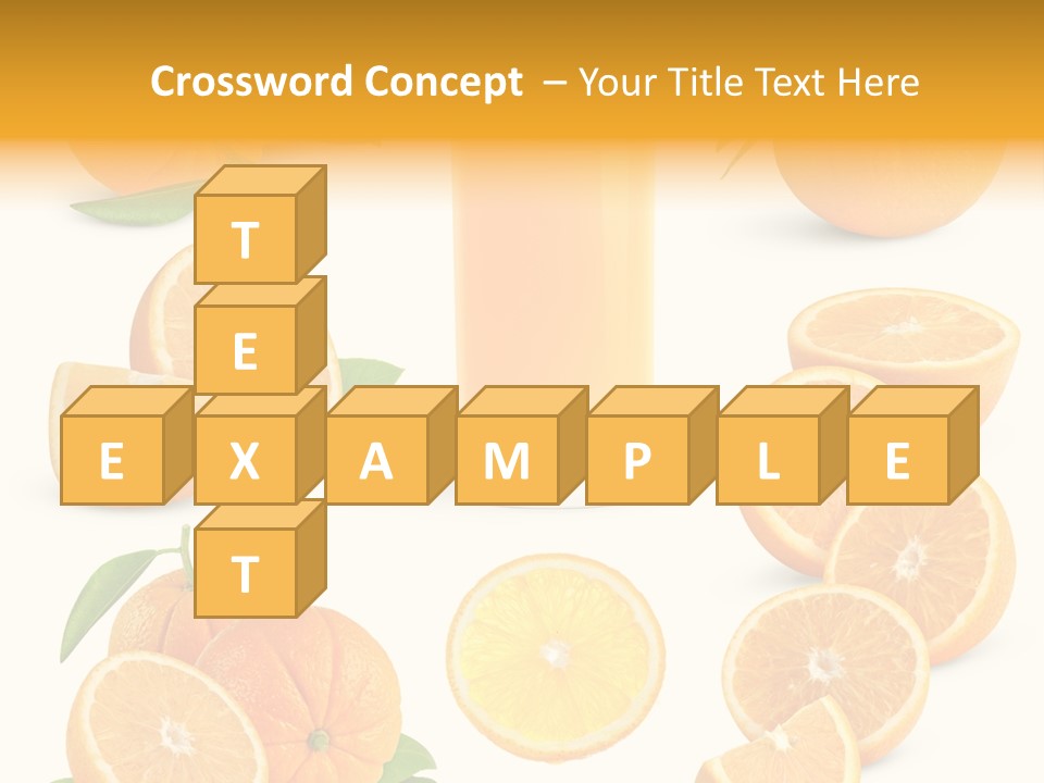 Ripe Healthy Half PowerPoint Template