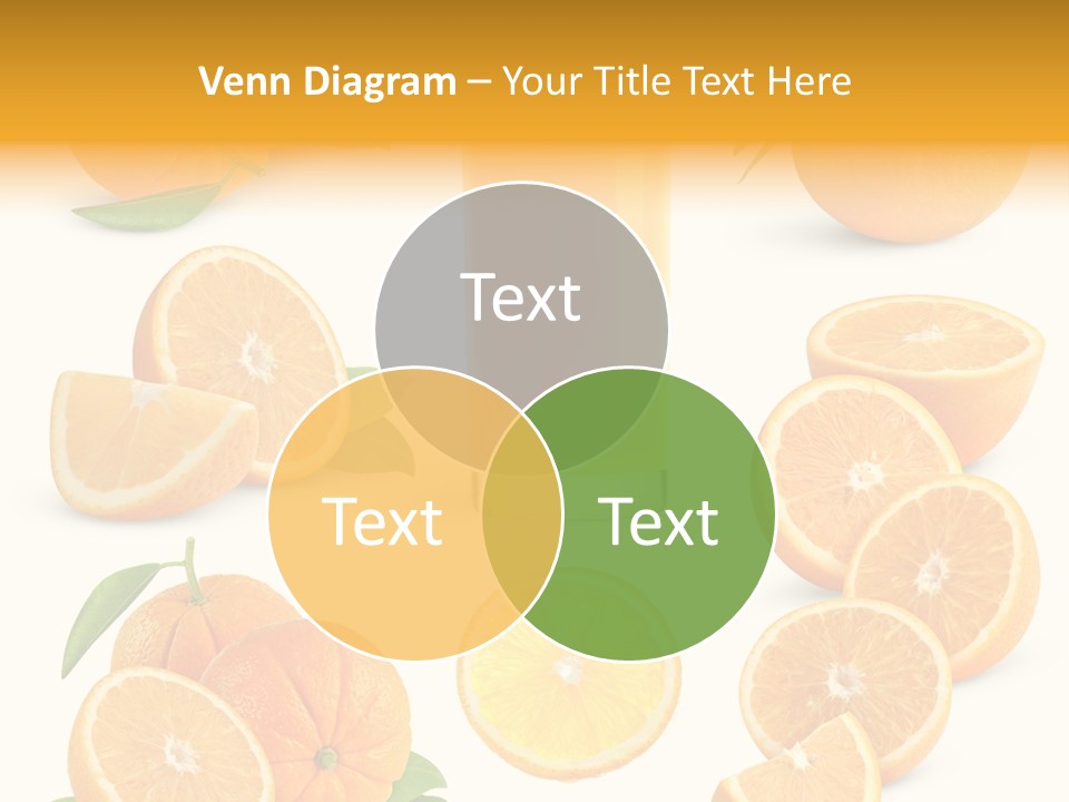 Ripe Healthy Half PowerPoint Template