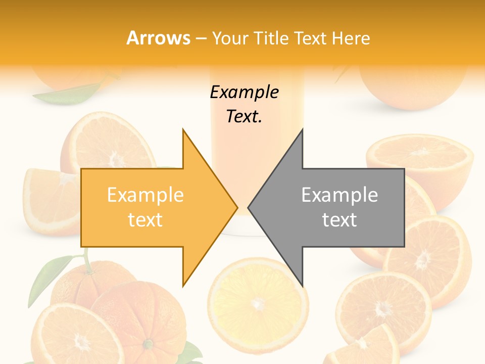 Ripe Healthy Half PowerPoint Template