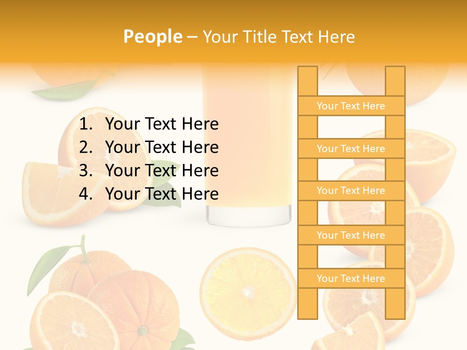 Ripe Healthy Half PowerPoint Template