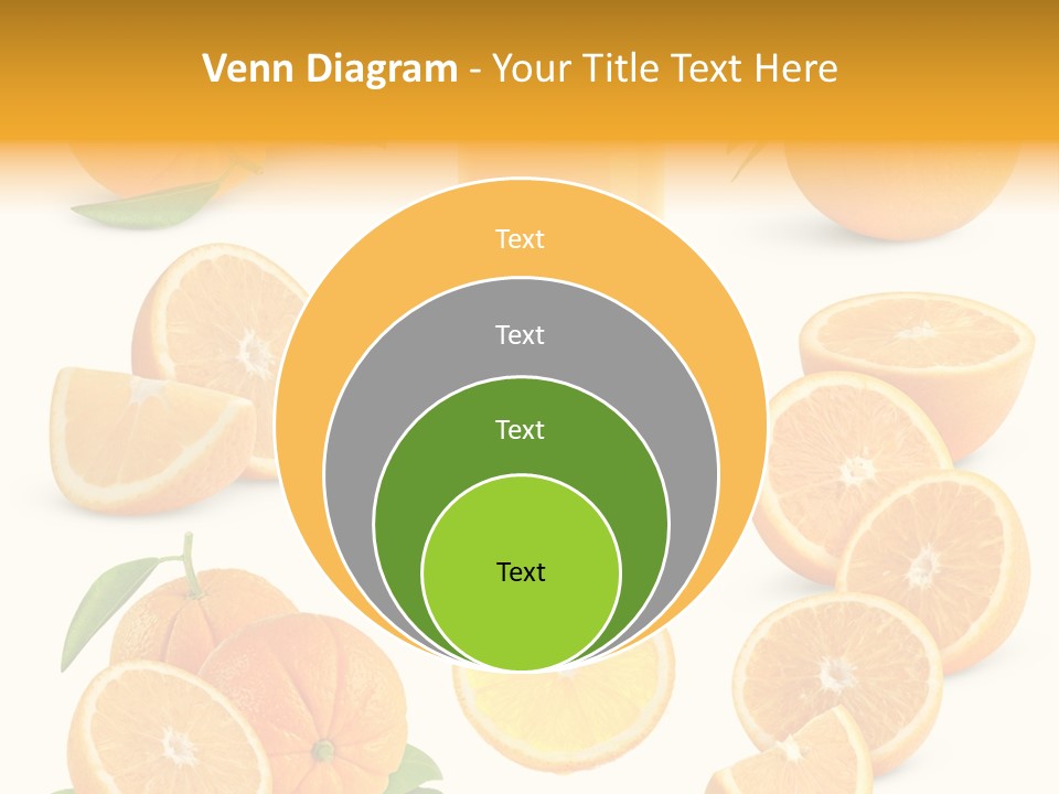 Ripe Healthy Half PowerPoint Template