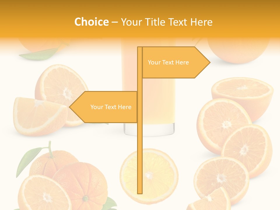 Ripe Healthy Half PowerPoint Template