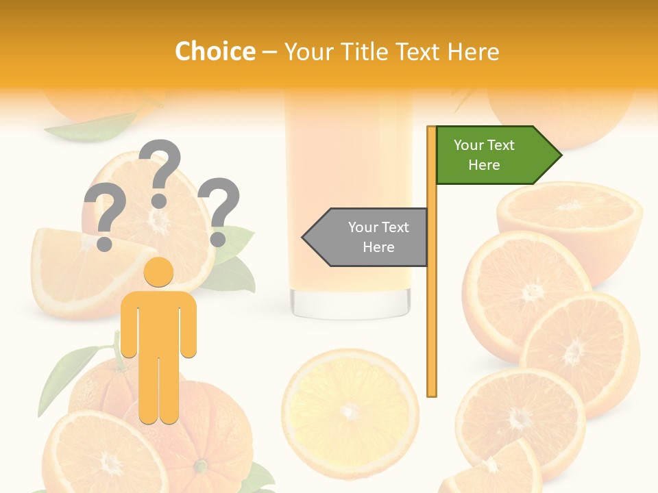 Ripe Healthy Half PowerPoint Template