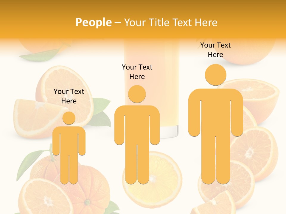Ripe Healthy Half PowerPoint Template